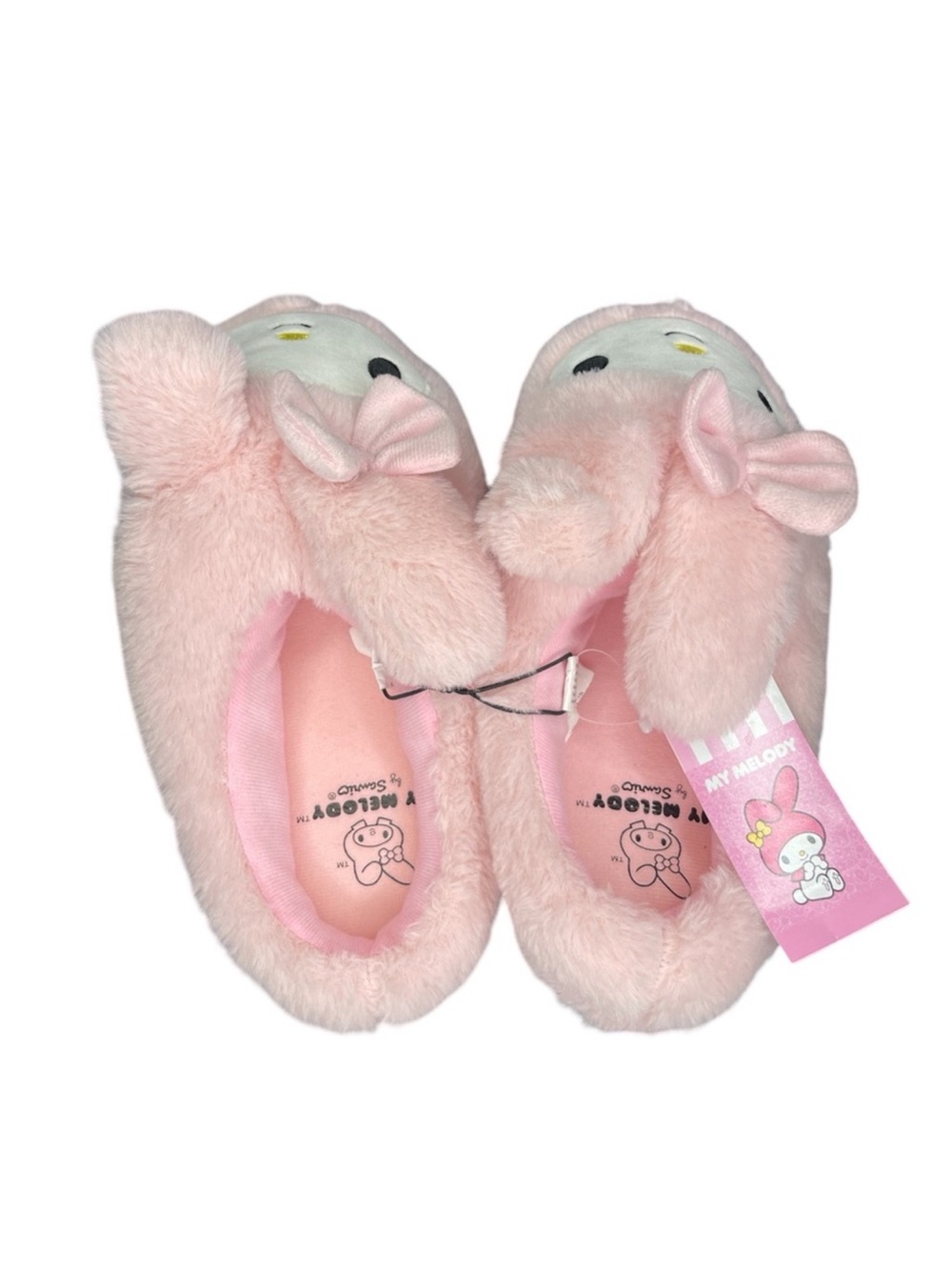 Sanrio Pink My Melody Plush Kids Slippers
Adorable Sanrio My Melody slippers - Picture 5 of 6